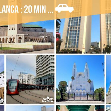 Airport Apartment Suite Casablanca Free Wifi Modern Confort Calme Derroua Exterior foto